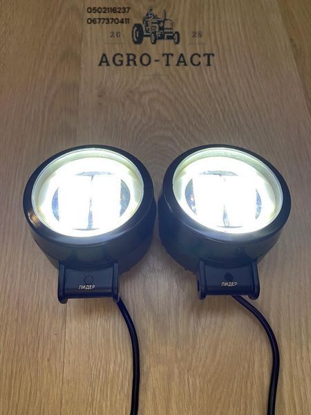 Найяскравіші LED фари 20 W світлодіодні Лэд не сліплять зустрічних СТГ круглі 1354544615 фото