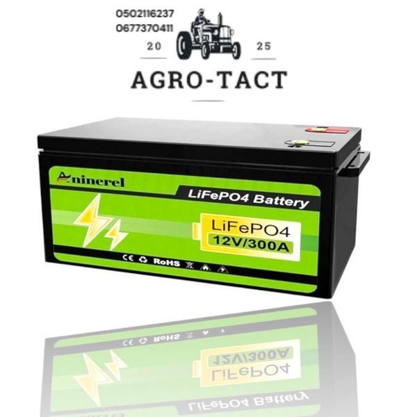 Акумулятор літій-залізо-фосфатний ANENJI ANJ-12V-300AH-PX LiFePO4 12,8 В 304 А&middot;год 3,84 кВт&middot;год з BMS 150 А (R24004) R24004 фото