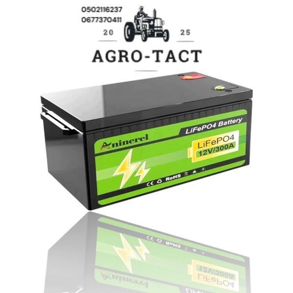 Акумулятор літій-залізо-фосфатний ANENJI ANJ-12V-300AH-PX LiFePO4 12,8 В 304 А&middot;год 3,84 кВт&middot;год з BMS 150 А (R24004) R24004 фото