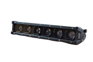 Світлодіодна балка led q-72 6діод (29 см) чітка межа світла ближнє (жовте) світло + дальнє (біле) світло 1105607643 фото