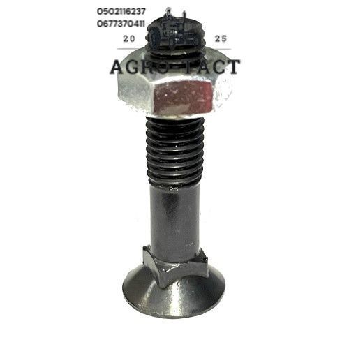 Болт лемішний М12х50 з гайкою високоміцний 10.9 UNIBOLT М12х50 фото