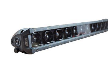Світлодіодна балка led q-108 9діод (43 см) чітка межа світла ближнє (біле) світло + дальнє (біле) світло 1105607664 фото