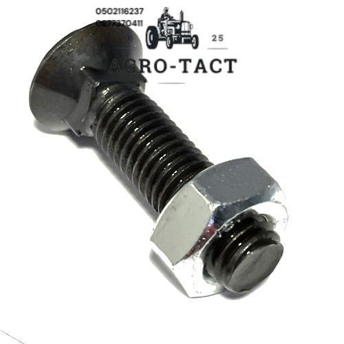 Болт лемешный М12х40 с гайкой высокопрочный 10.9 UNIBOLT М12х40 фото